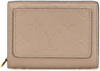 Louis Vuitton Pre-owned Wallets, female, Beige, Size: ONE SIZE Pre-owned Portefeuille Clea Monogram Empreinte Wallet