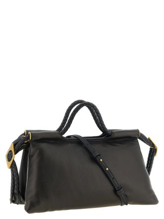 Isabel Marant Pipa Lambskin Leather Top Handle Bag - Black