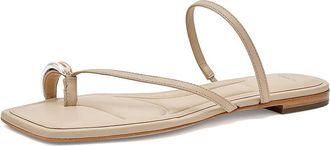Vince Polli Strappy Womens Sandals Birch Sand : 8.5 M, Leather