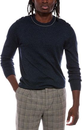 Autumn Cashmere Italian Crewneck Contrast Outlink Sweater