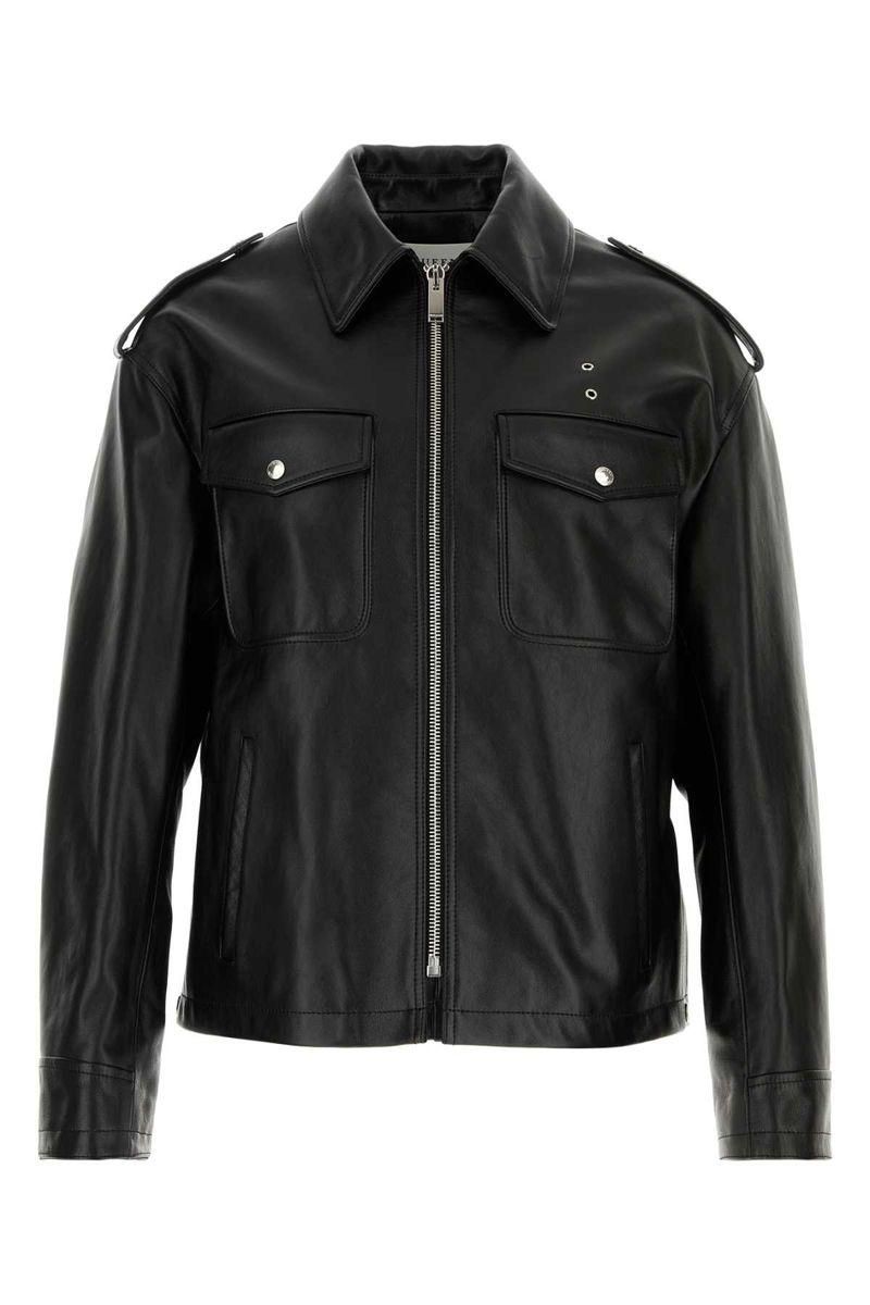 alexander mcqueen バイカージャケット Men's McQueen クラシック レザー バイカー ジャケット in
