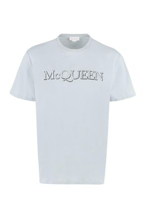 Alexander McQueen Logo Cotton T-Shirt