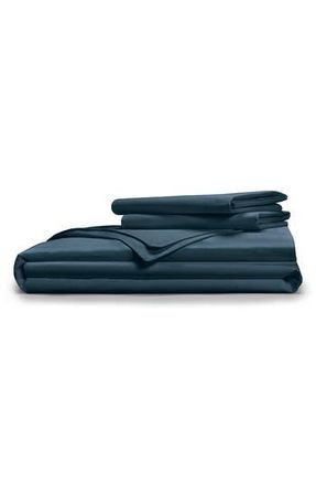 Pillow Guy Classic Cool Crisp Cotton Duvet Set in Pg Blue at Nordstrom Rack, Size California King