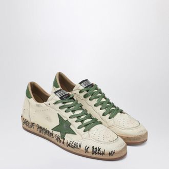 Golden Goose Sneaker Ballstar White/Green