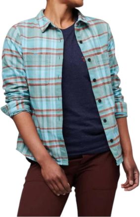 Cotopaxi Mero Flannel Shirt In Bluegrass Plaid