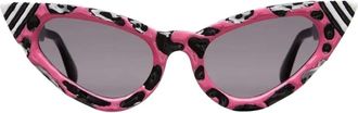 Kuboraum Mask Y3 Pop-Grotesque - Dames - Zonnebrillen - Veelkleurig - ONE Size - Accessoires