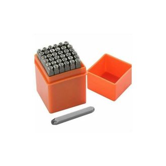 OEM 36 Sellos De Letras Y N&uacute;meros, Perforadora De Letras Met&aacute;lica De 6 Mm, Sellos De Letras Met&aacute;licas A-z Y 0-9, Sellos De N&uacute;meros Para Estampar Metal, Pl