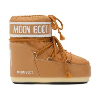 Moon Boot Schoenen, Dames, Beige, 39 EU, Nylon, Icon Low Nylon Snow Boots