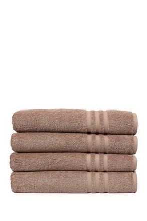 Linum Home Textiles Denzi Bath Towels - Set of 4 - Latte at Nordstrom Rack