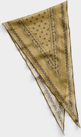 Fraas Womens Scalloped bandana