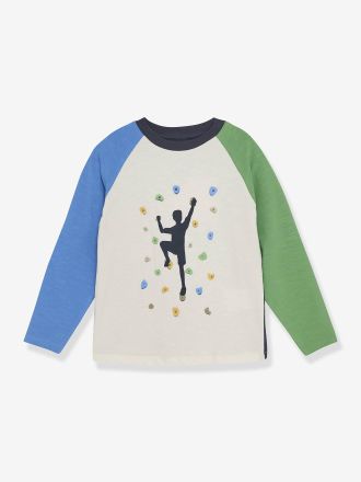 Minymo Jungen Shirt mit Boulder-Motiv Minymo nachtblau
