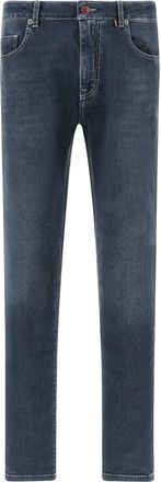 Paul & Shark Red Rivet Giza Cotton stretch Jeans Size: 54, colour