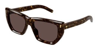 Gucci GG1520S 002 Womens Sunglasses Tortoiseshell Size 53