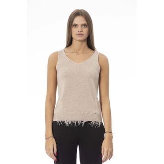 Baldinini Beige Wol Dames Top