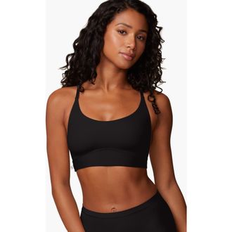 Harper Wilde Bliss Racerback Bralette in Black at Nordstrom, Size 4X-Large