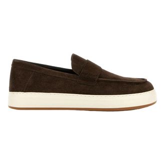 Hogan Schoenen, Heren, Bruin, 41 EU, Su&egrave;de, Sneakers