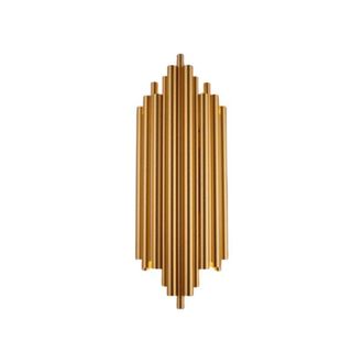 OEM Zonda W - L&aacute;mpara De Pared Grande Dorada, 50 Cm