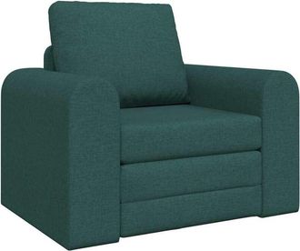 vidaXL Sofá cama Verde oscuro 98 x 71 x 83 cm Terciopelo vidaXL