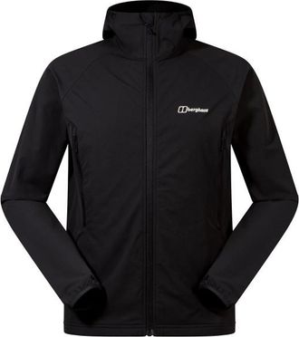 Berghaus Skelbo Jacket Softshelljacke f&uuml;r Herren | schwarz