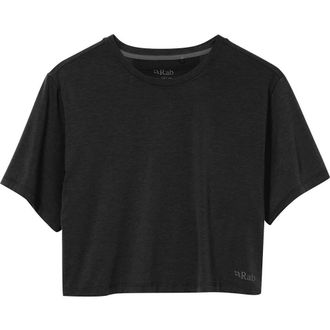 RAB Rivelin Crop T-Shirt - Womens in Black at Nordstrom, Size Medium