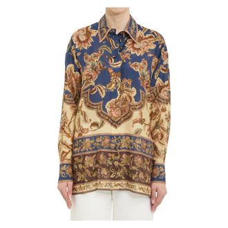Zimmermann Camicia Aster Relaxed - - Blouses & Shirts - Donna - Multicolore - L