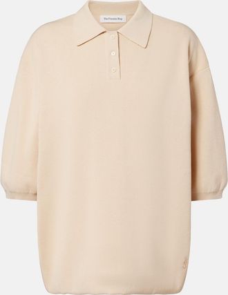 Frankie Shop Nola cotton polo sweater