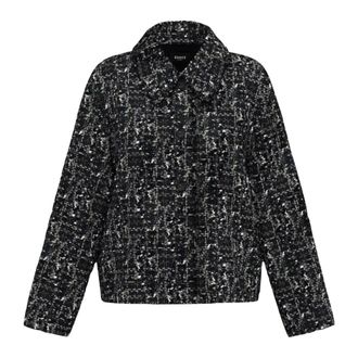 Emme Di Marella Tweed Jackets, female, Black, L, Frank Jacket