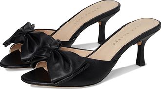 Jack Rogers Lola Bow Sandal - Nappa Womens Dress Sandals Black : 5.5 M, Leather