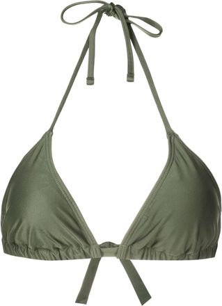 Lygia & Nanny Iasmin triangle bikini top - women - Spandex/Elastane/Polyamide - 46 - Green