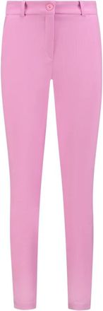 Hart by Helena Hart Kimmi Comfort Roze Stijlvolle Broek - Dames - Skinny broeken - Roze - 2XL - Broeken