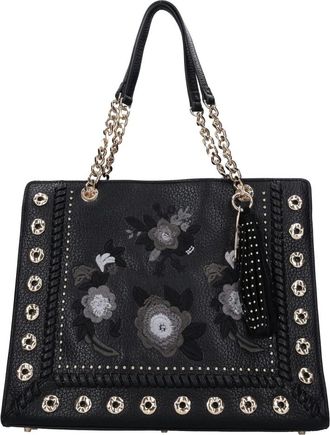 La Carrie Tote Bag - Dames - Shoppers - Zwart - ONE Size - Leer - Tassen