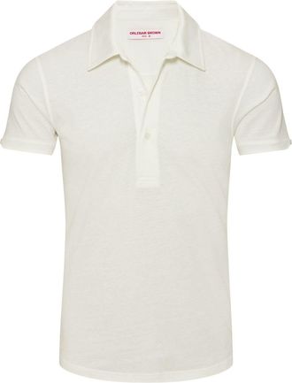 Orlebar Brown Polo Sebastian - Bianco