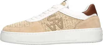Stuart Weitzman Schoenen, Dames, Veelkleurig, 38 EU, Leer, Crtsde Lgo Snr Sneaker