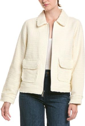 Tommy Bahama Boucle Bomber Jacket