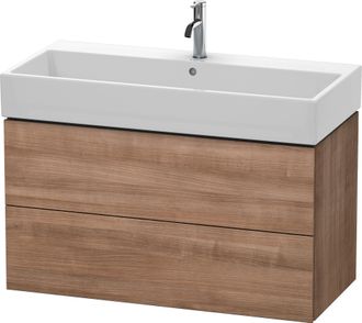 Duravit Duravit L-cube Mueble De Pared, 2 Cajones, 98,4 X 45,9 Cm, Para Vero Air 235010, Color: Cerezo Del Tesino - Lc627807373
