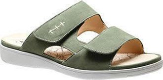 Ganter Pantolette Gina - Dames - Schoenen - Groen - Maat: 37 EU Leer