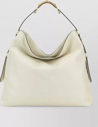 Gucci large leather shopping bag with top handle