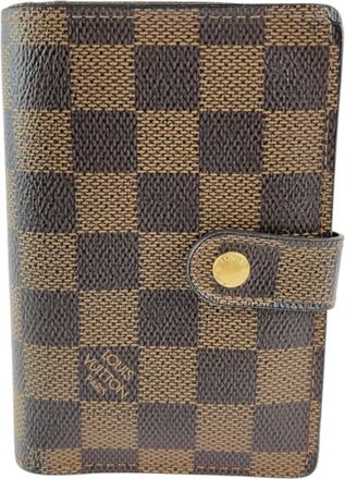 Louis Vuitton Brown Pvc Wallet (Bi-Fold) (Pre-Owned)