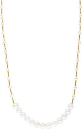 Effy Freshwater Pearl Beaded Necklace in White at Nordstrom Rack, Size 18