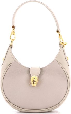 Bulgari Serpenti Ellipse Crossbody Bag Leather Mini