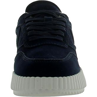 Steve Madden Shereen Navy Suede Fur SHER14S1-NVY Womens
