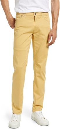 Brax Mens Chuck Slim Fit Five Pocket Pants in 64-Sunset at Nordstrom, Size 34 X 34