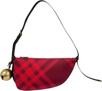 Burberry Borsa a spalla Pre-owned - - Pre-owned - Donna - Rosso - ONE SIZE