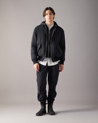 Moose Knuckles Mens Brixton Bomber Jacket