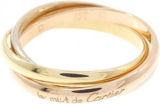 Cartier Yellow Gold (18K) Pink Gold (18K) White Gold (18K) Band Ring (Pre-Owned)