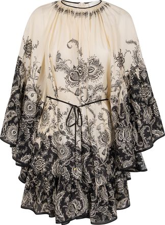 Zimmermann Rhiannon Lantern Mini Dress