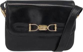 Celine Pre-owned Cross Body Bags, female, Black, Size: ONE SIZE Pre-owned Vintage Cross Body Bag