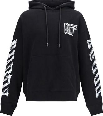 Off-white Zwarte Katoenen Sweatshirt