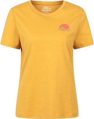 Mountain Warehouse Sunset Back Print T-Shirt in Mustard at Nordstrom, Size 12