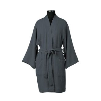 Febronie Albornoz kimono algod&oacute;n azul tormenta 95x64